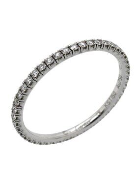 Cartier Ring Etincelle Full Eternity 18k White Gold Diamond